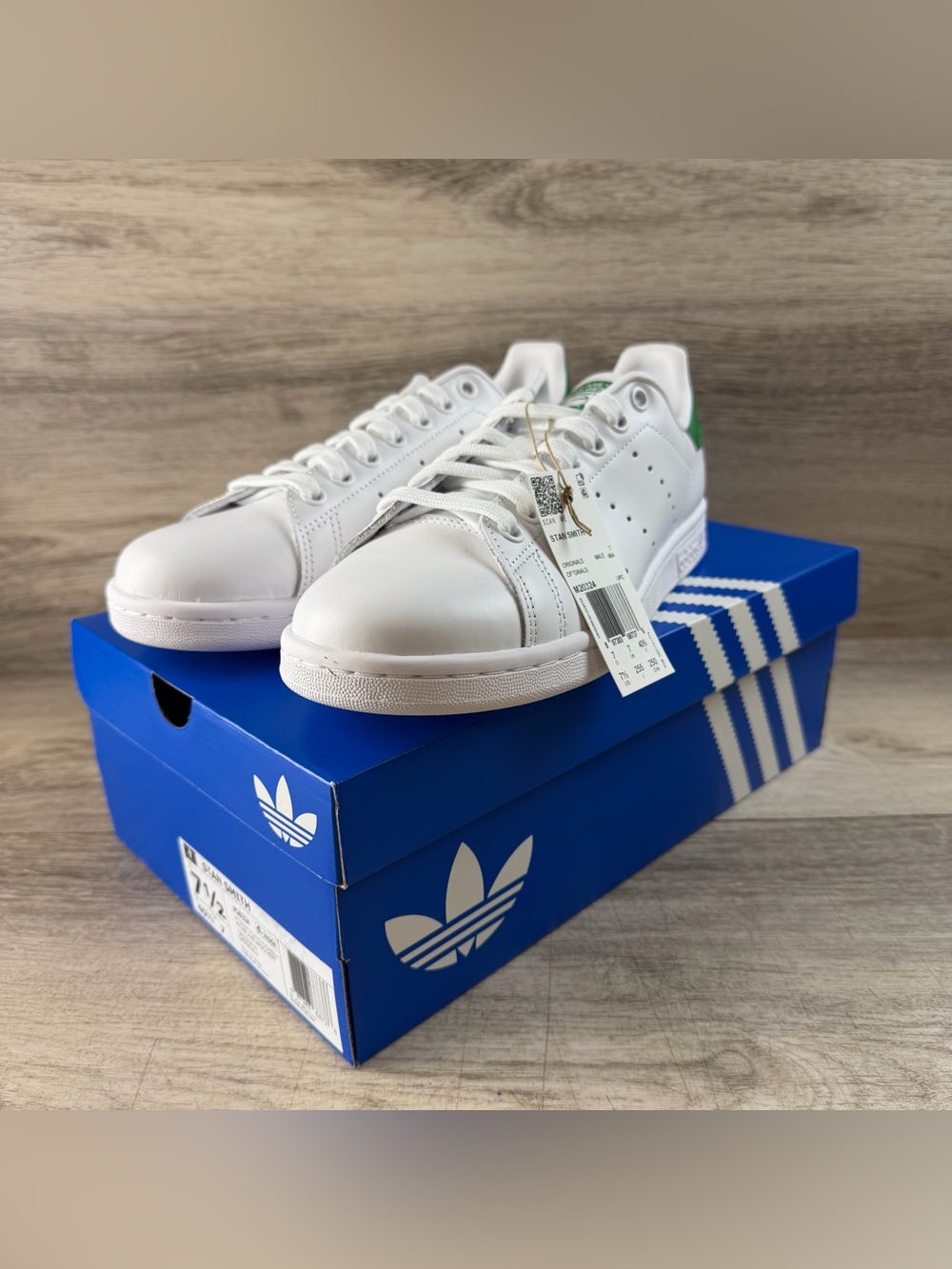 Men Adidas Shoes New In Box Stan Smith Fairway 2014 - M20324 Size 7.5